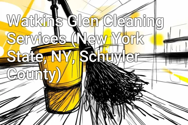 Watkins Glen Cleaning Services (New York State, NY, Schuyler County)