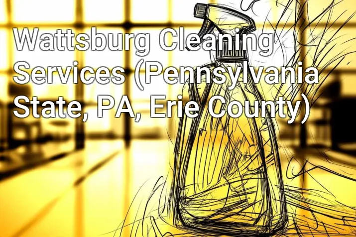 Wattsburg Cleaning Services (Pennsylvania State, PA, Erie County)