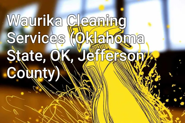 Waurika Cleaning Services (Oklahoma State, OK, Jefferson County)