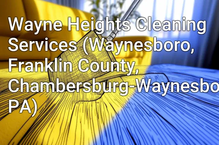 Wayne Heights Cleaning Services (Waynesboro, Franklin County, Chambersburg-Waynesboro, PA)