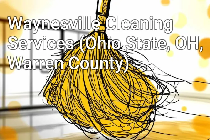 Waynesville Cleaning Services (Ohio State, OH, Warren County)