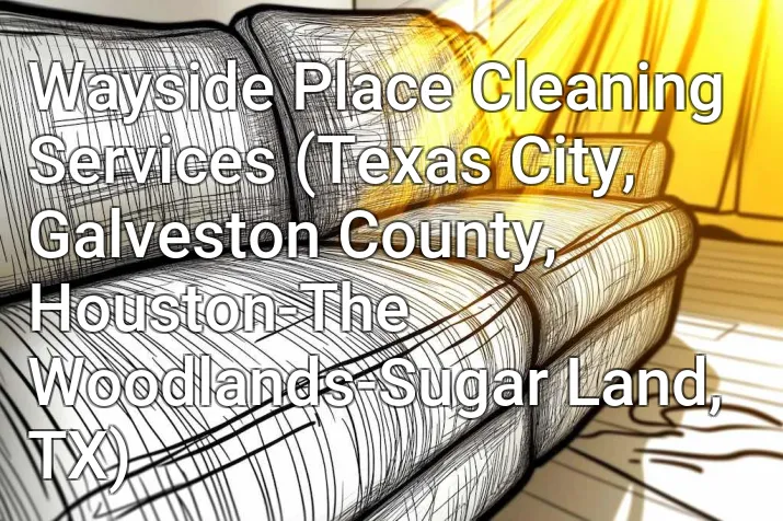 Wayside Place Cleaning Services (Texas City, Galveston County, Houston-The Woodlands-Sugar Land, TX)
