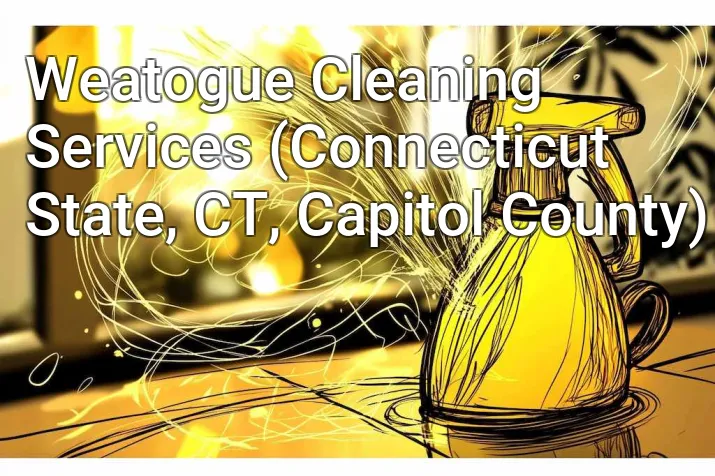 Weatogue Cleaning Services (Connecticut State, CT, Capitol County)