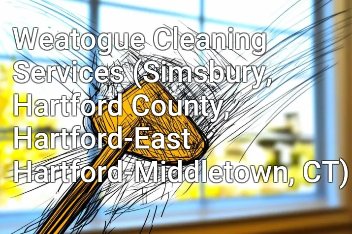 Weatogue Cleaning Services (Simsbury, Hartford County, Hartford-East Hartford-Middletown, CT)