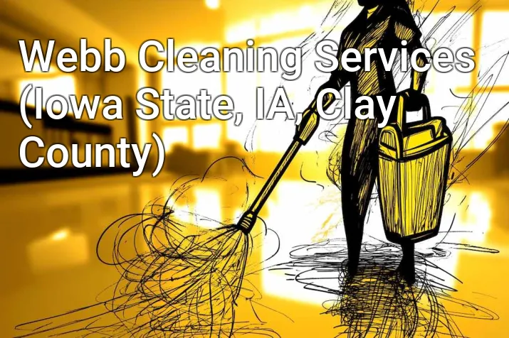 Webb Cleaning Services (Iowa State, IA, Clay County)