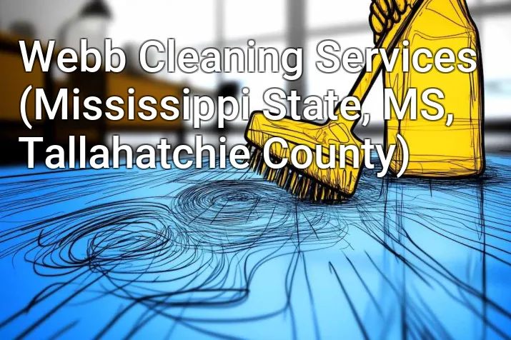 Webb Cleaning Services (Mississippi State, MS, Tallahatchie County)