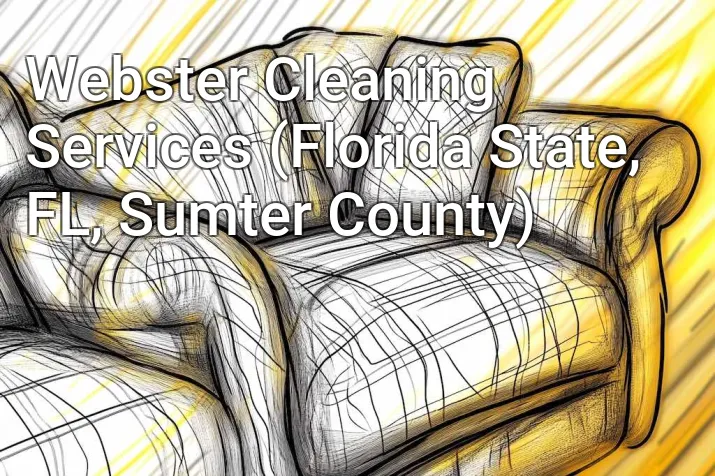Webster Cleaning Services (Florida State, FL, Sumter County)
