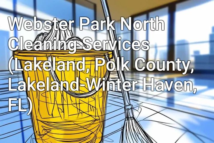 Webster Park North Cleaning Services (Lakeland, Polk County, Lakeland-Winter Haven, FL)