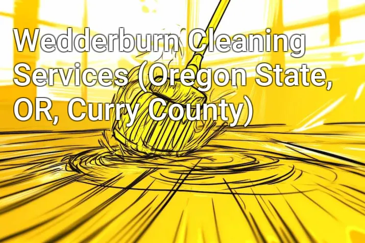 Wedderburn Cleaning Services (Oregon State, OR, Curry County)