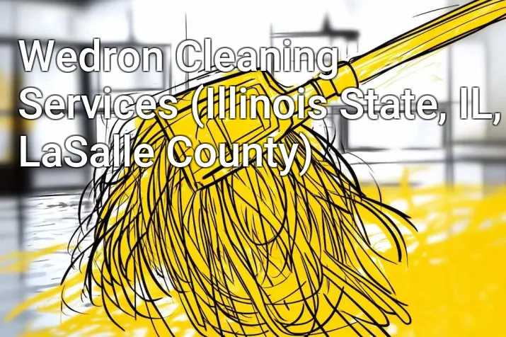 Wedron Cleaning Services (Illinois State, IL, LaSalle County)
