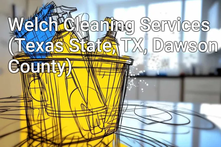 Welch Cleaning Services (Texas State, TX, Dawson County)
