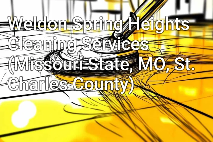 Weldon Spring Heights Cleaning Services (Missouri State, MO, St. Charles County)