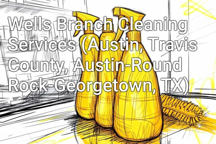 Wells Branch Cleaning Services (Austin, Travis County, Austin-Round Rock-Georgetown, TX)