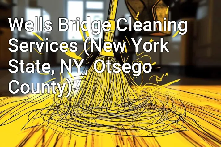 Wells Bridge Cleaning Services (New York State, NY, Otsego County)