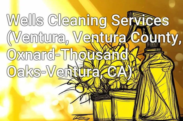 Wells Cleaning Services (Ventura, Ventura County, Oxnard-Thousand Oaks-Ventura, CA)