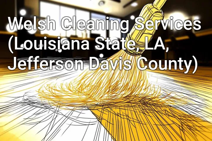 Welsh Cleaning Services (Louisiana State, LA, Jefferson Davis County)