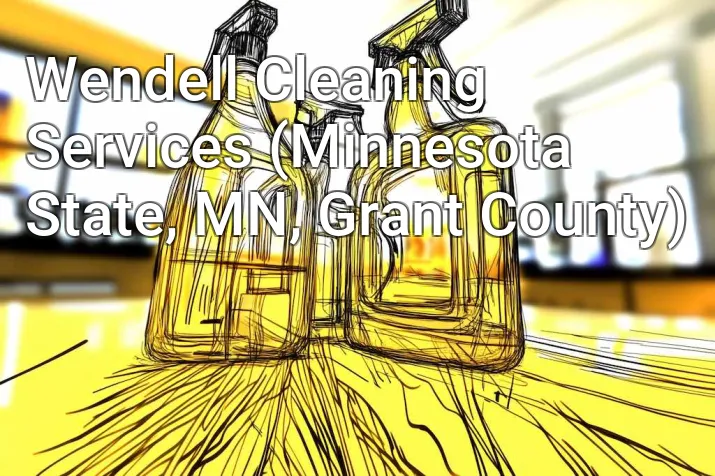 Wendell Cleaning Services (Minnesota State, MN, Grant County)