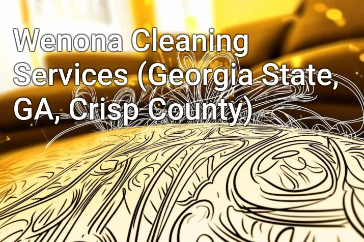 Wenona Cleaning Services (Georgia State, GA, Crisp County)