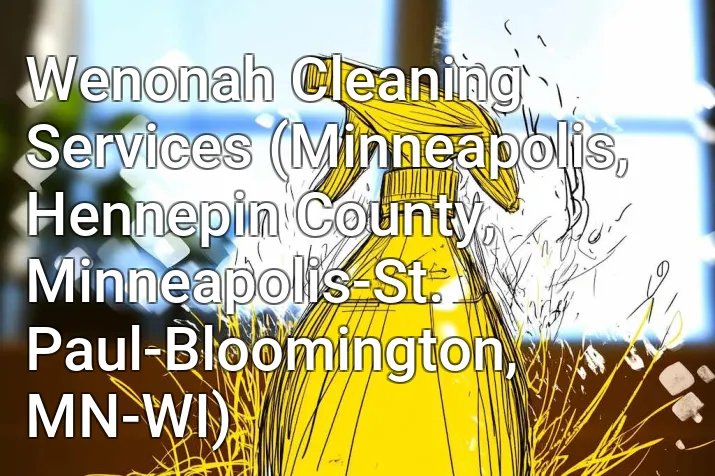 Wenonah Cleaning Services (Minneapolis, Hennepin County, Minneapolis-St. Paul-Bloomington, MN-WI)