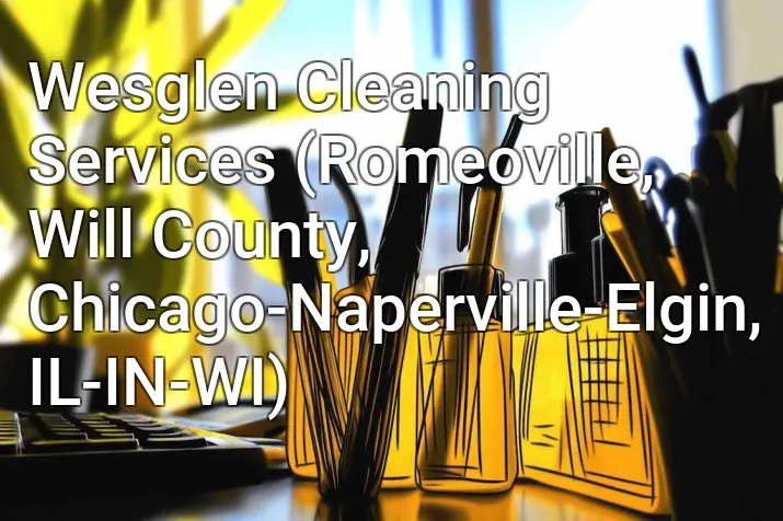 Wesglen Cleaning Services (Romeoville, Will County, Chicago-Naperville-Elgin, IL-IN-WI)