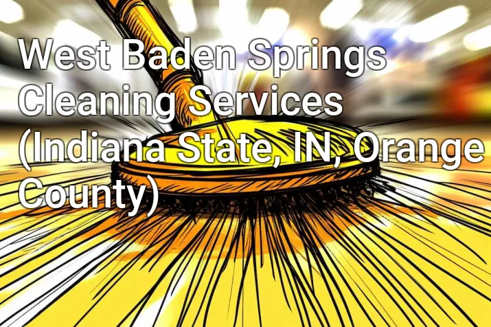 West Baden Springs Cleaning Services (Indiana State, IN, Orange County)