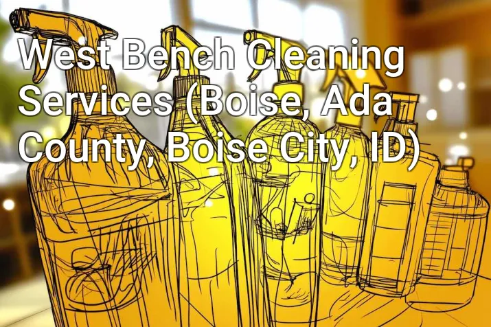 West Bench Cleaning Services (Boise, Ada County, Boise City, ID)