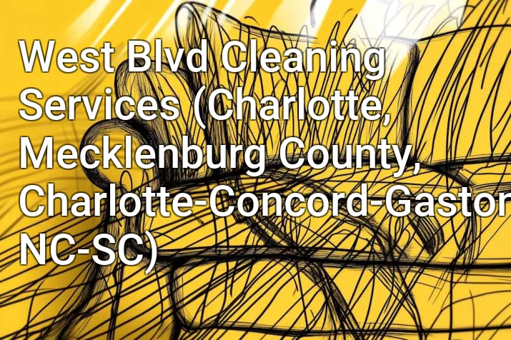 West Blvd Cleaning Services (Charlotte, Mecklenburg County, Charlotte-Concord-Gastonia, NC-SC)