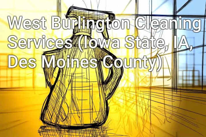West Burlington Cleaning Services (Iowa State, IA, Des Moines County)
