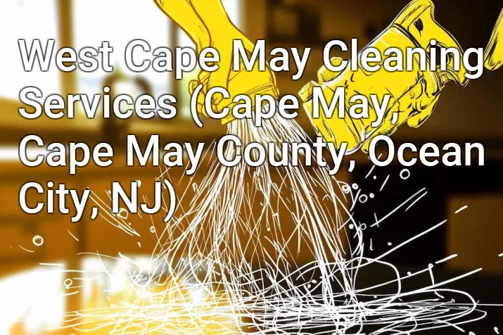 West Cape May Cleaning Services (Cape May, Cape May County, Ocean City, NJ)