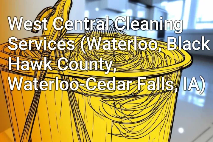 West Central Cleaning Services (Waterloo, Black Hawk County, Waterloo-Cedar Falls, IA)