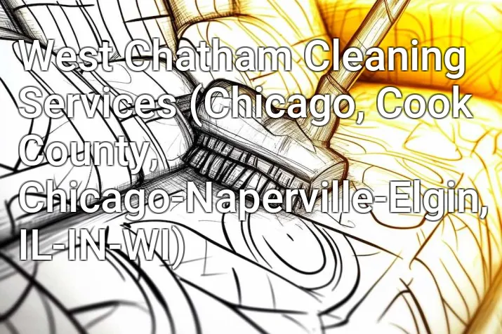 West Chatham Cleaning Services (Chicago, Cook County, Chicago-Naperville-Elgin, IL-IN-WI)
