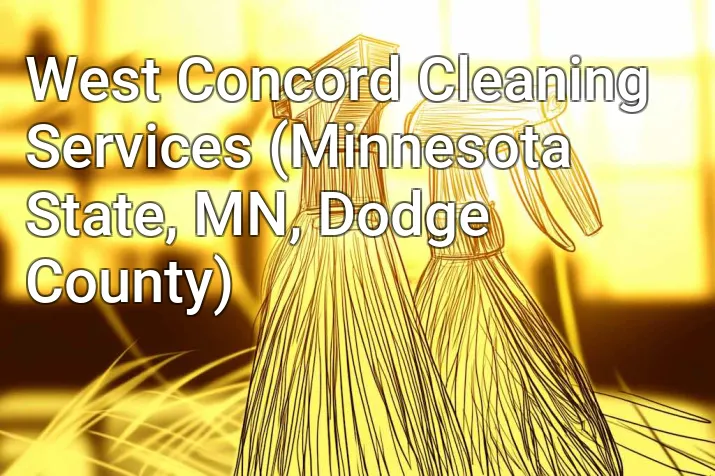 West Concord Cleaning Services (Minnesota State, MN, Dodge County)