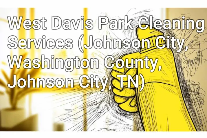 West Davis Park Cleaning Services (Johnson City, Washington County, Johnson City, TN)