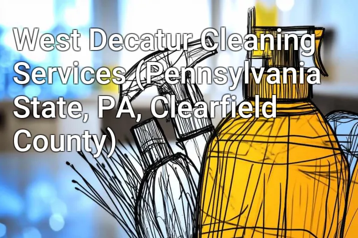 West Decatur Cleaning Services (Pennsylvania State, PA, Clearfield County)