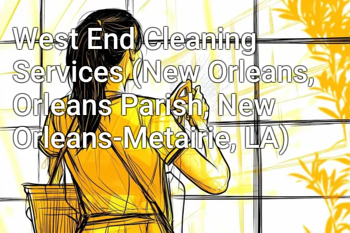 West End Cleaning Services (New Orleans, Orleans Parish, New Orleans-Metairie, LA)