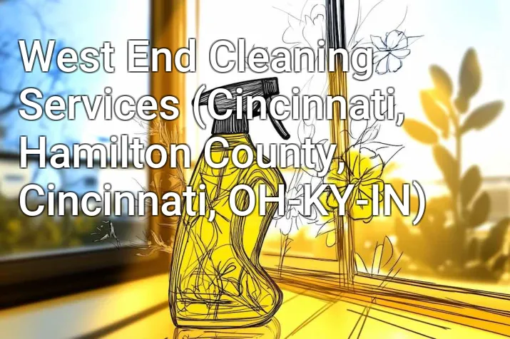West End Cleaning Services (Cincinnati, Hamilton County, Cincinnati, OH-KY-IN)