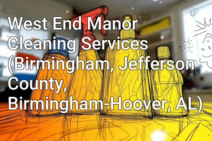 West End Manor Cleaning Services (Birmingham, Jefferson County, Birmingham-Hoover, AL)
