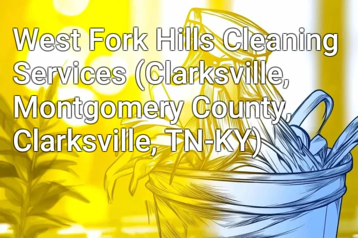 West Fork Hills Cleaning Services (Clarksville, Montgomery County, Clarksville, TN-KY)