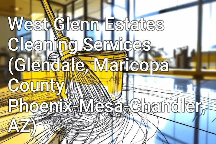 West Glenn Estates Cleaning Services (Glendale, Maricopa County, Phoenix-Mesa-Chandler, AZ)