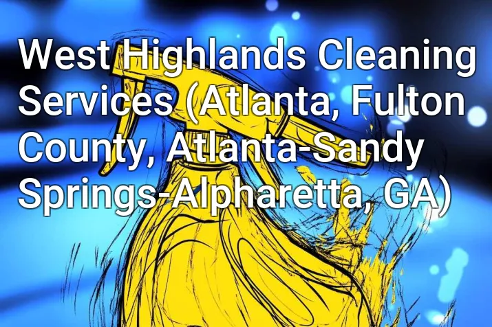 West Highlands Cleaning Services (Atlanta, Fulton County, Atlanta-Sandy Springs-Alpharetta, GA)