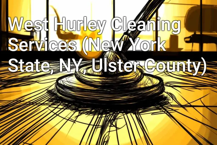 West Hurley Cleaning Services (New York State, NY, Ulster County)