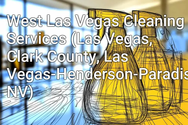 West Las Vegas Cleaning Services (Las Vegas, Clark County, Las Vegas-Henderson-Paradise, NV)