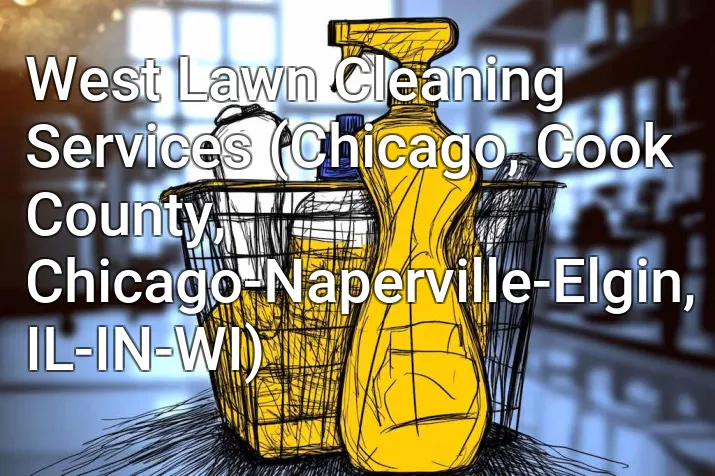 West Lawn Cleaning Services (Chicago, Cook County, Chicago-Naperville-Elgin, IL-IN-WI)