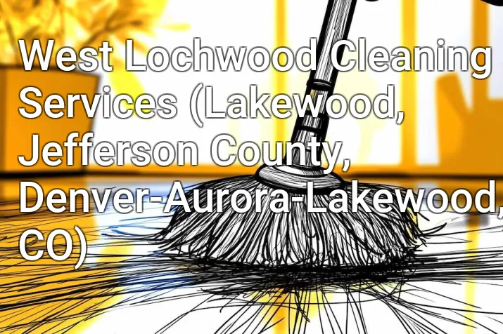 West Lochwood Cleaning Services (Lakewood, Jefferson County, Denver-Aurora-Lakewood, CO)