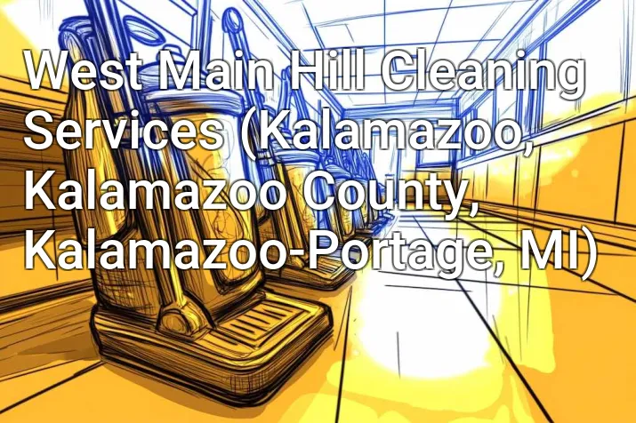 West Main Hill Cleaning Services (Kalamazoo, Kalamazoo County, Kalamazoo-Portage, MI)