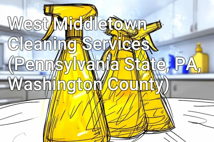 West Middletown Cleaning Services (Pennsylvania State, PA, Washington County)