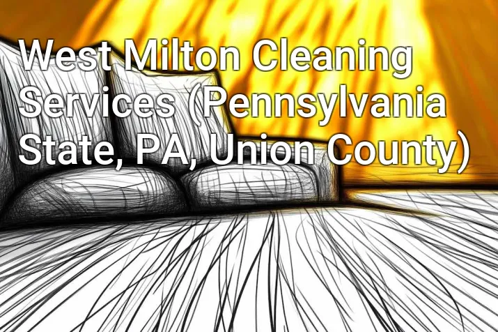 West Milton Cleaning Services (Pennsylvania State, PA, Union County)