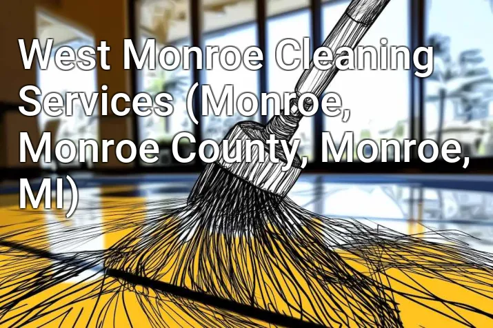 West Monroe Cleaning Services (Monroe, Monroe County, Monroe, MI)
