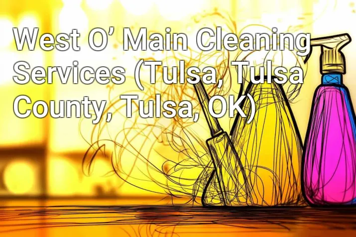 West O’ Main Cleaning Services (Tulsa, Tulsa County, Tulsa, OK)