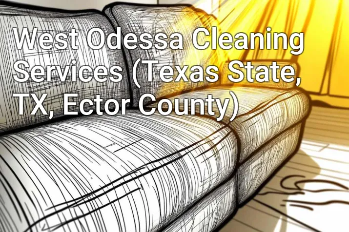 West Odessa Cleaning Services (Texas State, TX, Ector County)
